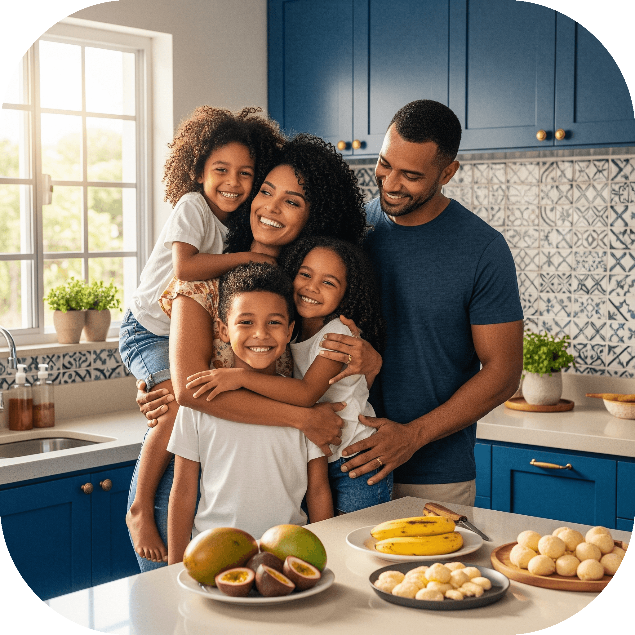 Pessoas felizes representando praticidade e liberdade financeira